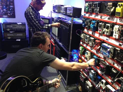 Wall o' Effects Pedals!